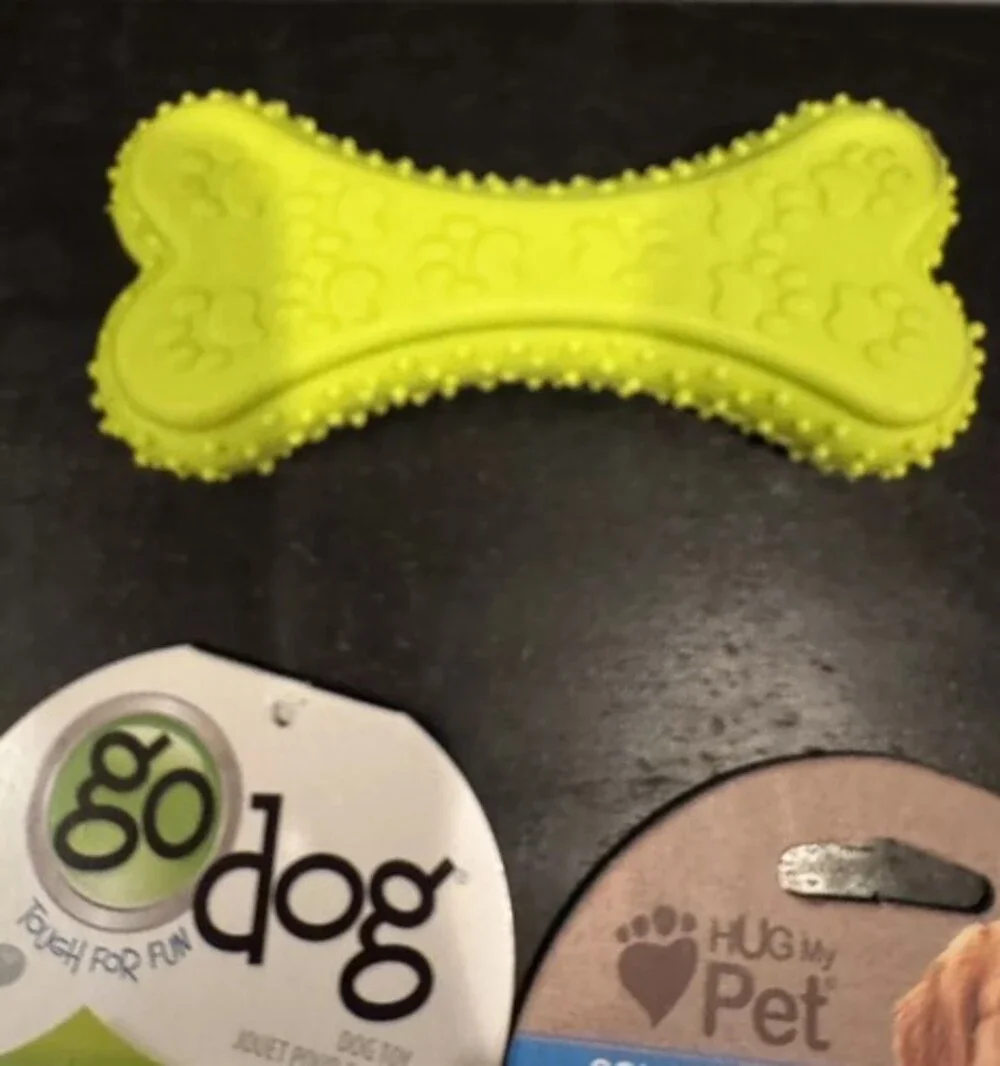 Godog Squeaky Bone With Chew guard Technology